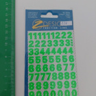 tarra nro 237 - 248 numerot ja kirjaimet tarra-arkki - pikkukuva 2