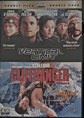 VERTICAL LIMIT + CLIFFHANGER EGMONT DVD