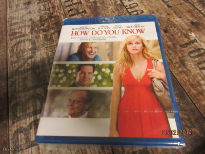 How Do You Know (Blu-Ray) *uusi*
