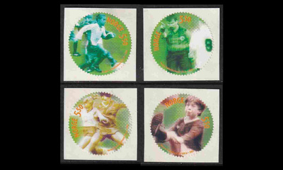 Norja 1426-9 ** Jalkapalloliitto 100v (2002)