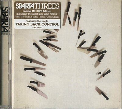 Sparta - Threes (CD+DVD) MINT!! Special Edition