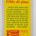 Carter Brown : Gilda oli pimu - pikkukuva 2