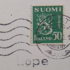 Pp-leima LOPE / Salo äitienpäiväkortilla 1939 - pikkukuva 2