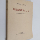 Mikael Lybeck : Hennerson : historien om en gårdskarl - pikkukuva 1