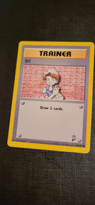 Bill #110 Base Set 2 common Pokemon CCG card