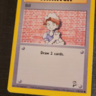 Bill #110 Base Set 2 common Pokemon CCG card - pikkukuva 1