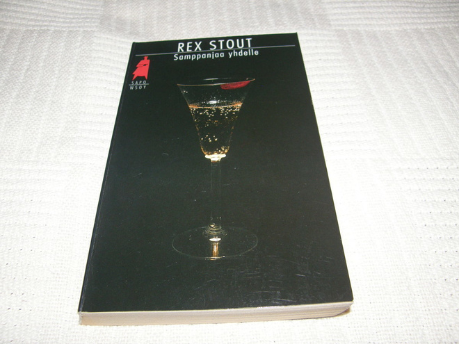 Rex Stout Samppanjaa yhdelle   -pok