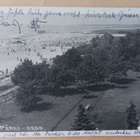 Pärnu, näkymä puistoon ja rannalle kylpylästä, p. 1937 - pikkukuva 1