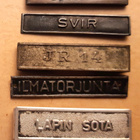Kunniamerkki nauhojen metallilätkiä - pikkukuva 1