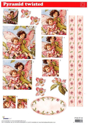 3D °"KUKKAISKEIJUT"° / (BOORDIA) Flower Fairies