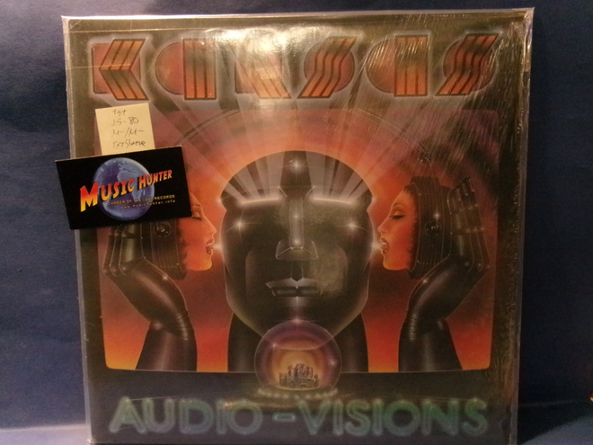 KANSAS - AUDIO-VISIONS M-/M- 1ST U.S -80 PRESS LP