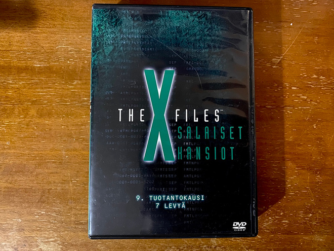 The X Files Salaiset kansiot Kausi 9 DVD