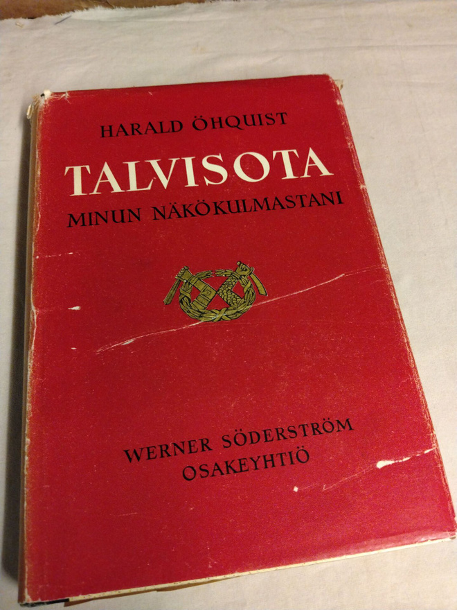 harald öhquist talvisota minun näkökulmastani