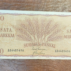 100 markkaa v. 1957 - pikkukuva 1