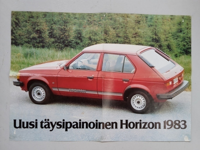 Talbot Horizon -esite, 1983