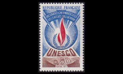 Unesco 12 ** Ihmisoikeuksien julistus (1971)