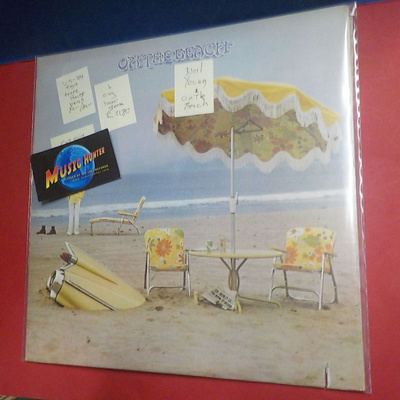 NEIL YOUNG - ON THE BEACH  M-/M- LP US -74 1.PRESS