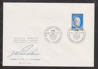 FDC 1970 Paasikivi