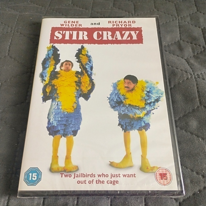Stir crazy - Mänteillä menee lujaa DVD **muoveissa**