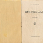 1923 Oskari Nyström - Humoristisia lauluja - Viides vihko - pikkukuva 3