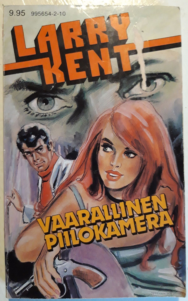 Larry Kent 110/1982: Vaarallinen piilokamera