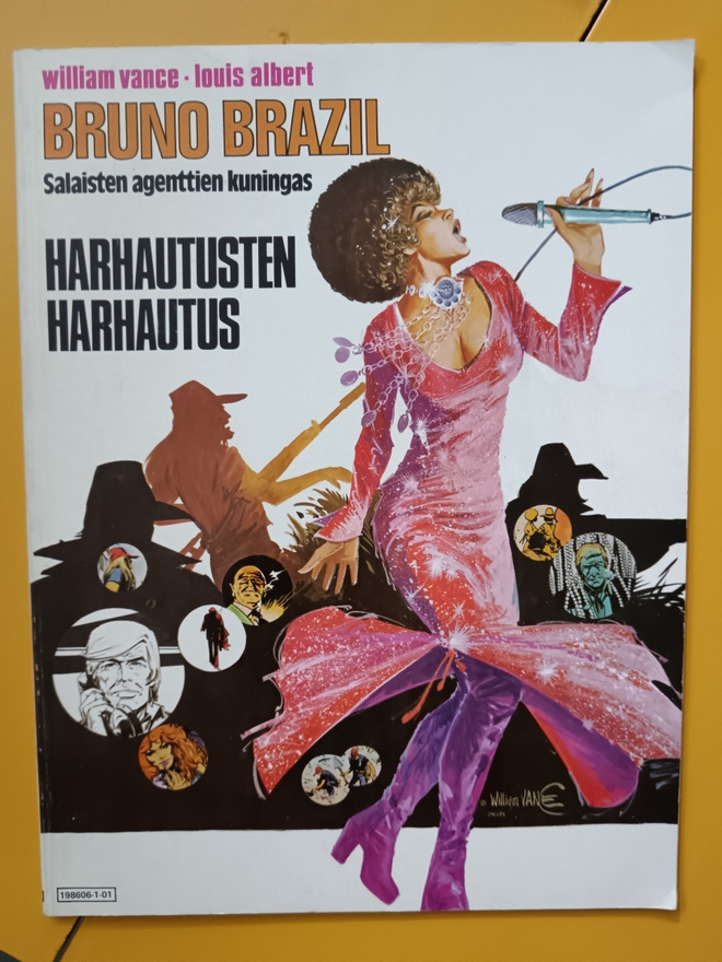Bruno Brazil : Harhautusten harhautus Albumi