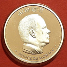 Monaco Albert II kruunajaiset. Ei ollut julkisessa myynnissä - pikkukuva 1