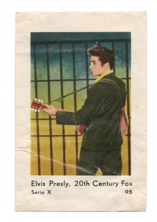 Purkkakuva Hellas Serie X n:o 95 ELVIS PRESLEY