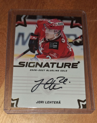 26-27 Blueline Signature Gold Jori Lehterä /40 HIFK