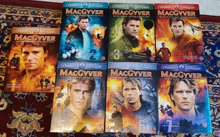 MacGyver kaudet 1-7 (3-7 UUSIA)
