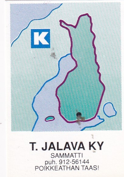 Sammatti, T. Jalava Ky, Kesko, kartta s82