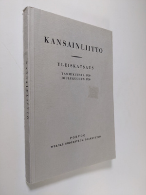 Kansainliitto : yleiskatsaus tammikuusta 1920 joulukuuhun...