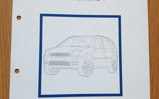 Ford - Kolarivaurioiden korjaus : Ford Fusion 2003- (06/02)