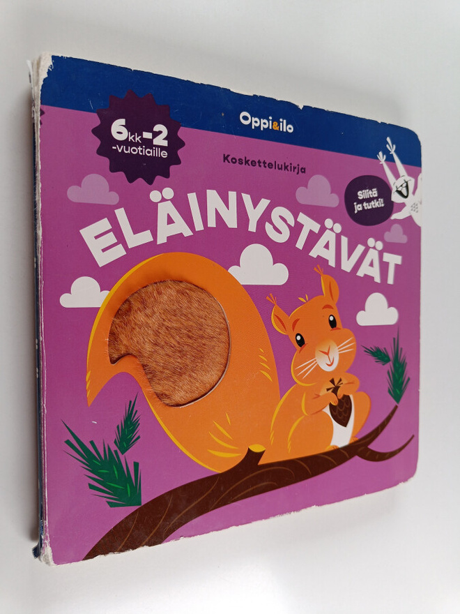 Mikko Hiltunen : Eläinystävät : koskettelukirja