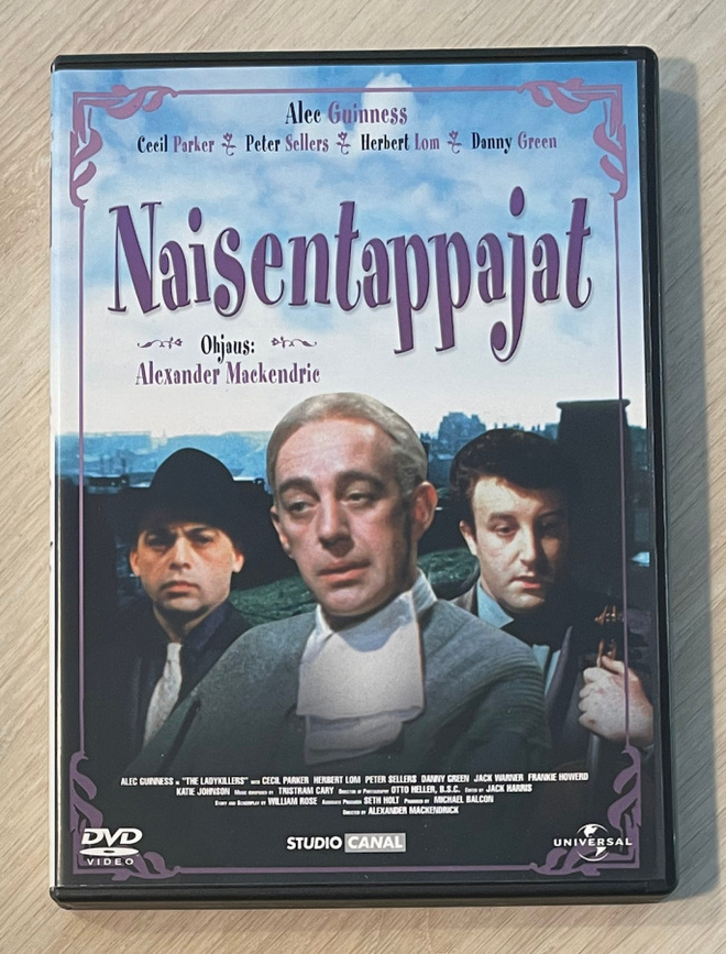 Naisentappajat (1955) Alec Guinness, Peter Sellers