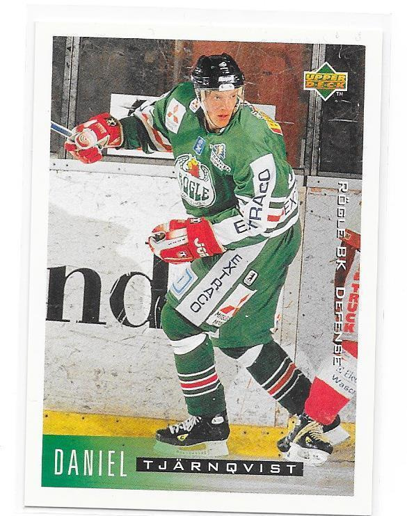 1995-96 SWE Upper Deck #175 Daniel Tjärnqvist Rögle Jokerit