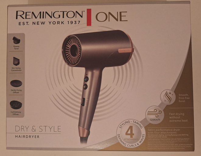 Remington One Dry & Style hiustenkuivaaja D6077 