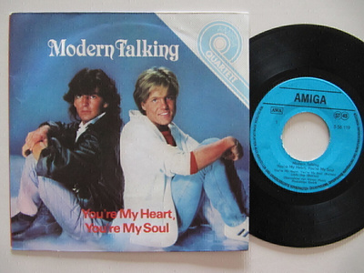 Modern Talking You're My Heart, You're My Soul 7" sinkku