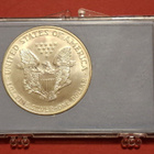 USA Eagle 1996, 1 oz 999 hopeaa, patinaa. (KD7) - pikkukuva 2