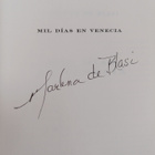 Marlena De Blasi : Mil dias en Venecia (signeerattu) - pikkukuva 3