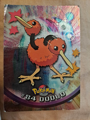 Doduo #84 Pokémon Blue Topps Holographic card