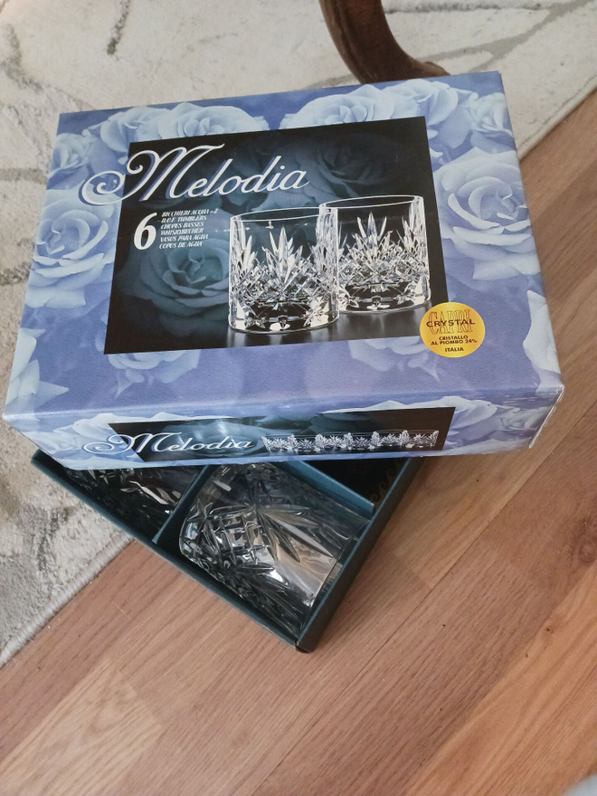Melodia whisky/juomalasit 6kpk