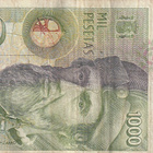 SPAIN 1000 PESETAS 1992 P-163 (K16-S29) - pikkukuva 2