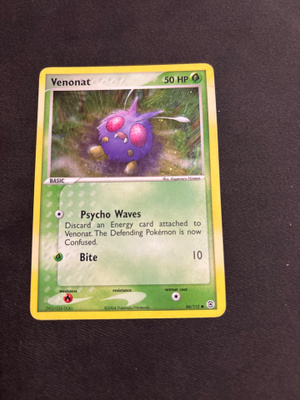 Venonat 84/112 EX FireRed & LeafGreen Reverse holo