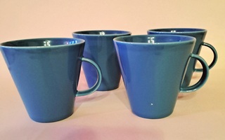 Arabia KoKo muki, Skyblue, taivaansininen 4 kpl