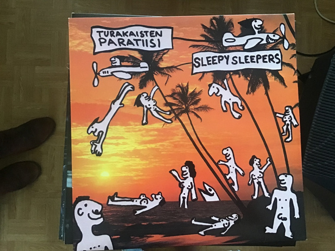 Sleepy Sleepers turakaisten paratiisi LP