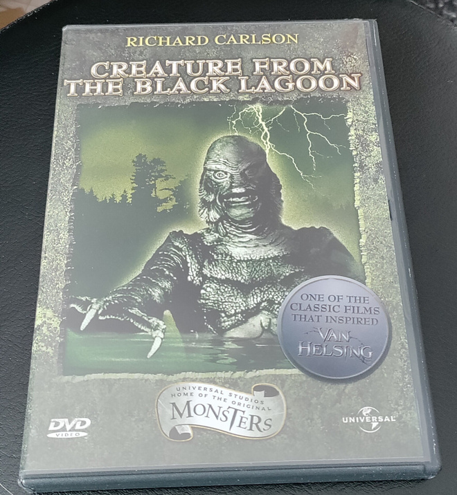 Creature from the black lagoon DVD