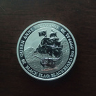 Tuvalu 2019P Queen Anne`s Revenge pure silver dollar - pikkukuva 1