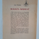 Leo Tolstoi : Hadzi-Murat - pikkukuva 2