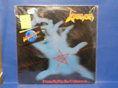 VENOM - FROM HELL TO THE UNKNOWN EX-/EX- UK -85 2LP